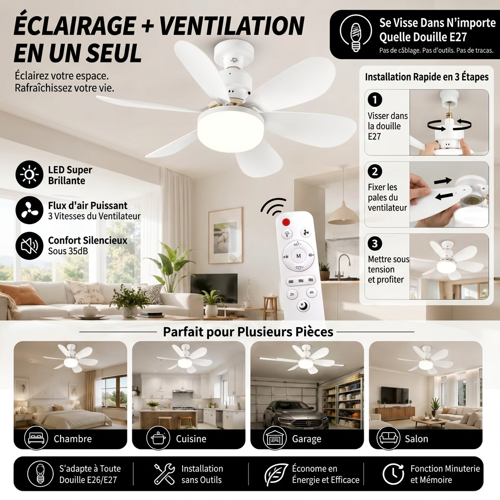 Ventora Ventilateur™